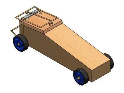 CO2 Car Free 3D model