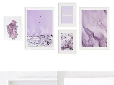 Gallery Wall 55 3D model
