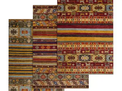 Rug Set 367 3D model