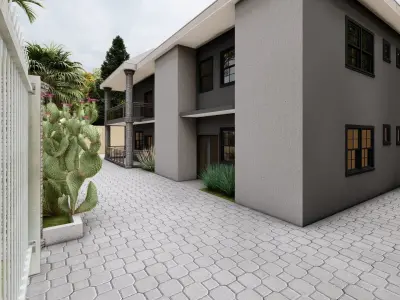 Family Mansion 3D model