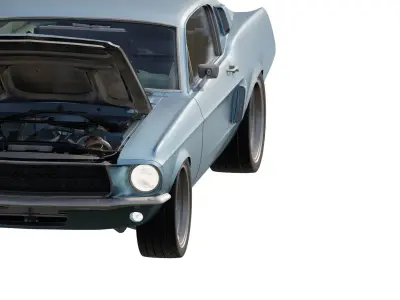 FORD MUSTANG 1960s 3D model