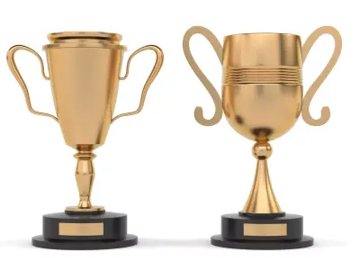 Cups Trophy 3D model purchase