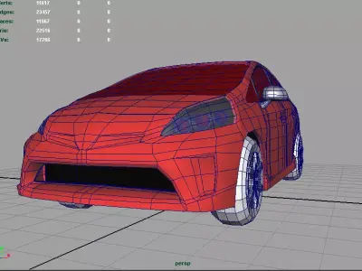 Car Google Toy  3D model