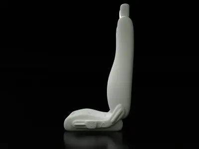 Seat fit ideal for 3D printing or other projects 3D print model