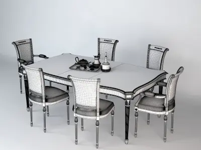 Francesco Molon Dining Table 3D model