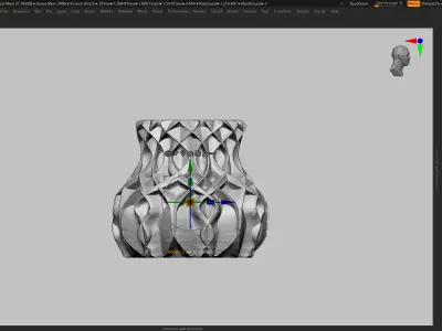 vase 3d print 522  3D print model