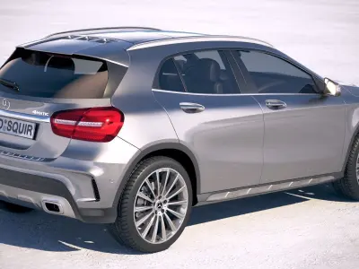 Mercedes GLA AMG 2018 3D model