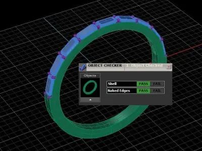 Engagement diamond ring baguette Free 3D print model