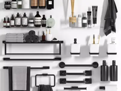 Bathroom Accessories VOL 05 3D model