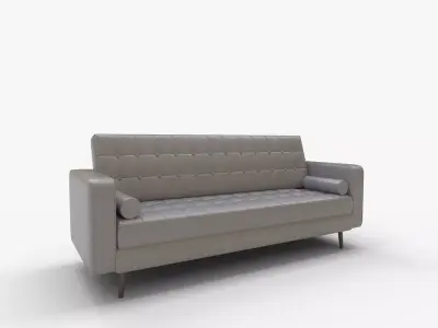Geraldton Square Arm Sofa 3D model