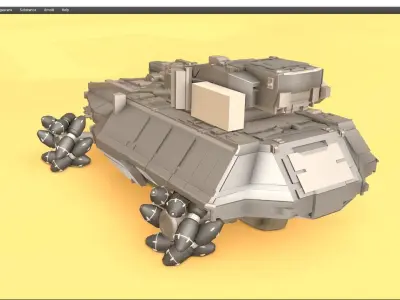 rover gv02 3D model