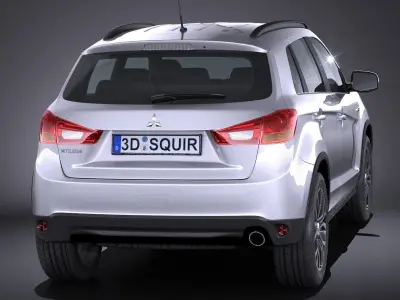Mitsubishi Outlander Sport 2016 3D model