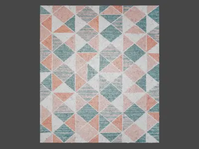 BEAUTIFUL carpet for kitchen or you can use anywhere 3D model
