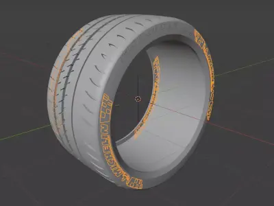 Sport  Tire 3D model