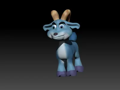 Goat 3d Model 3D model purchase