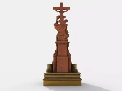 jesus candle holder 3D model