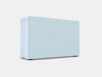 BESTA Shelf unit with door 65 Low-poly 3D model