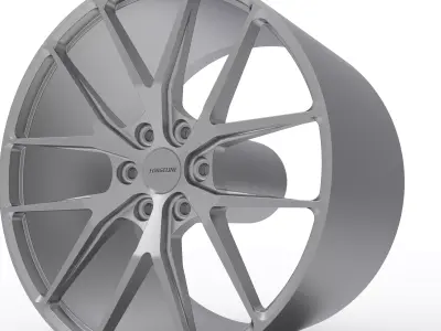 FORGELINE VX1-TRUCK WHEEL 3D PRINT MODEL  3D print model