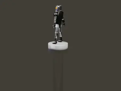 mecha Free low-poly 3D model