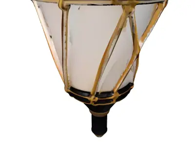 Art Deco Modern Luxury Wall Sconce Low-poly 3D model