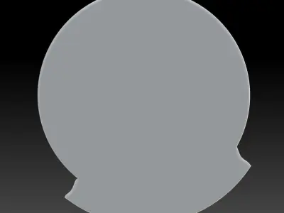 St Anthony of Padua 3D print model