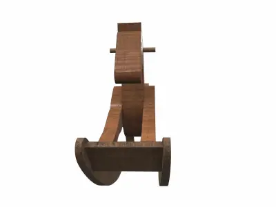 Rocking horse 4 3D model