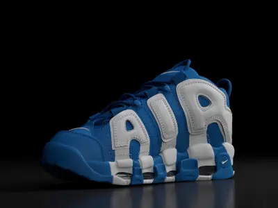 Nike Air More Uptempo 96 PRM 3D model