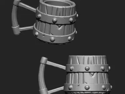 Stylized Objects IMM Brush Pack 20 in One Vol 2 3D model