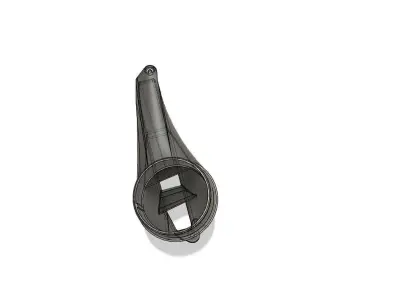 Cold air intake funnel for the VW Passat R36 VR6 3D print model