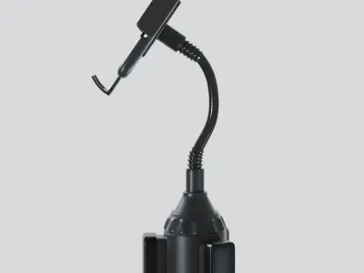 Car Cup Holder Phone Mount 3D model