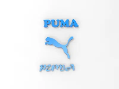 logo hsv west-ham Low-poly 3D model