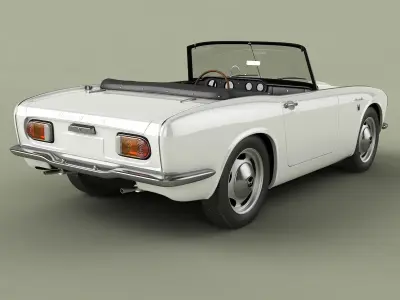 Honda S800 Roadster 3D model