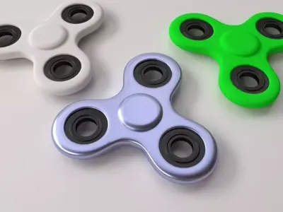 Fidget Spinner 3D model