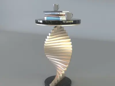 Decorative Coffee Table 3D model