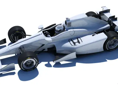 Indycar 2016-2017 Honda - Road and Oval 3D model