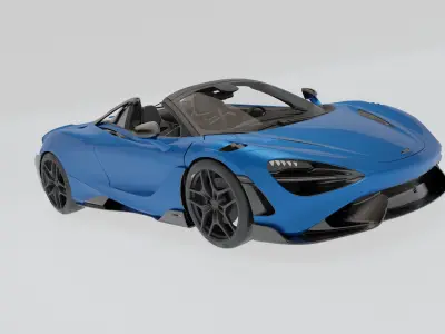 McLaren 765LT  3D model