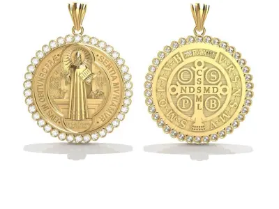 SAN BENITO PENDANT 3D print model