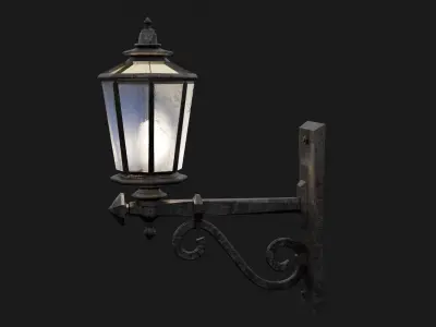 Wall Lamp Free 3D model purchase