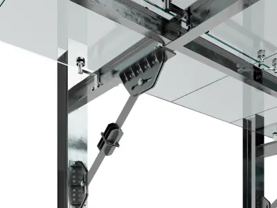 GLASS CANOPY NO13 A 3D model