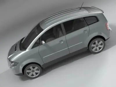 Audi A2 2004 3D model