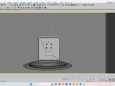 UHF READER Low-poly 3D model