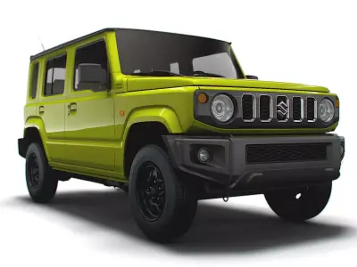 Maruti Suzuki Jimny 5doors 2023 3D model