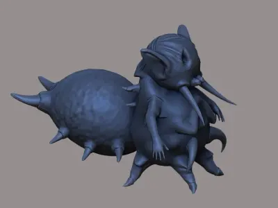 Creature arachnids 3D model