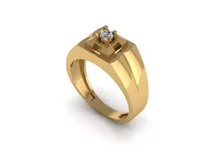 men wedding ring 3D print model buy