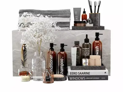 Bathroom Accesories 3D model