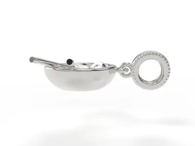 Sushi bow charm 3D print model