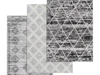 Rug Set 1371 3D model