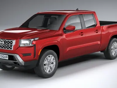 Nissan Frontier LongBed 2022 3D model