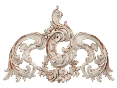 Classic carved 135 3D model