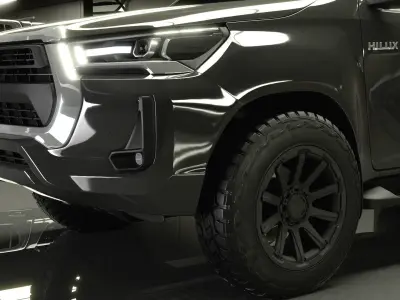 Toyota Hilux 2022 3D model